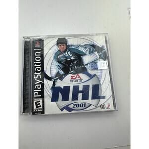 NHL 2001 (Sony PlayStation 1, 2000) PS1 Complete CIB